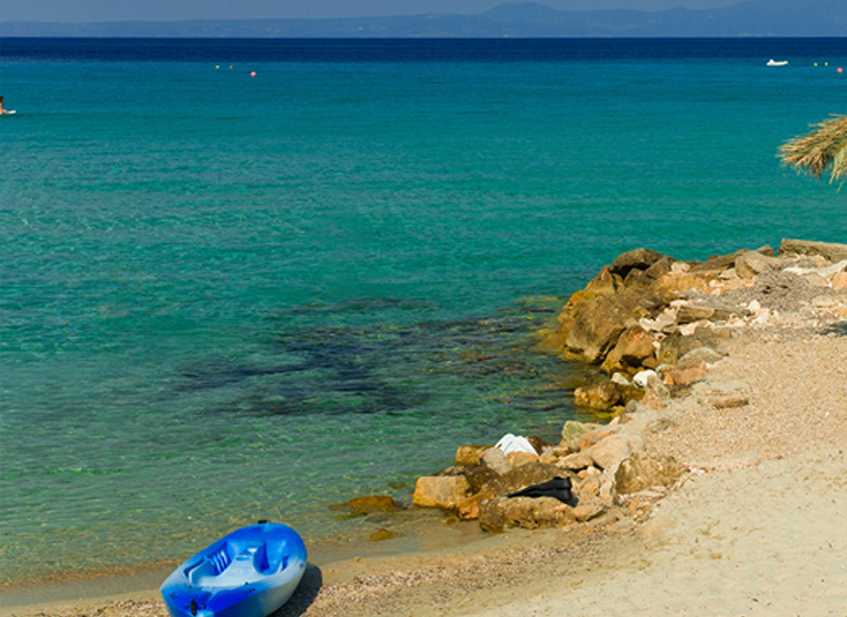 Yunanistan Kalithea Halkidiki Plajı