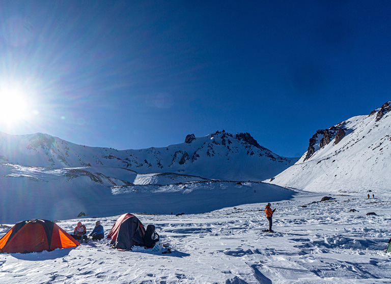 Erciyes’te Kamp Yapmak