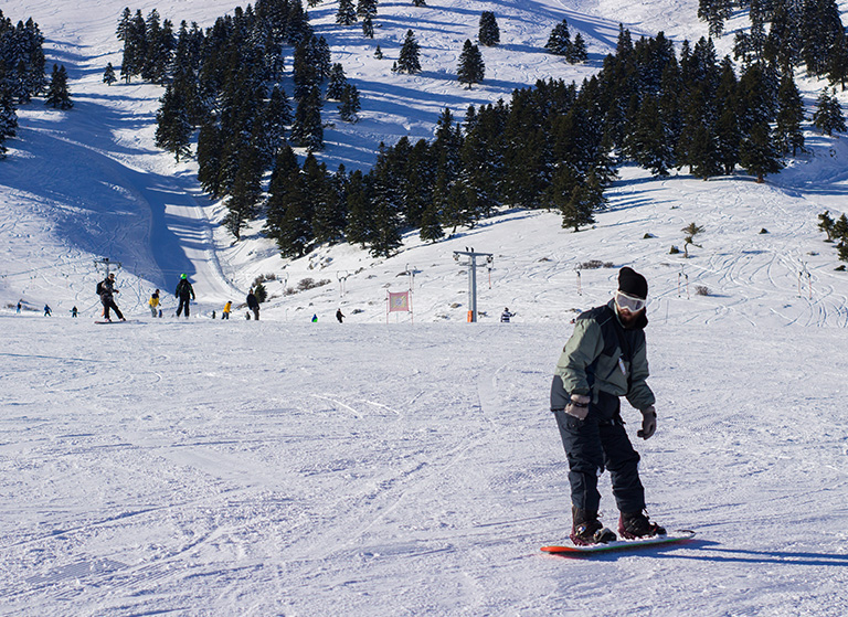 Uludağ’da Snowboard Yapmak