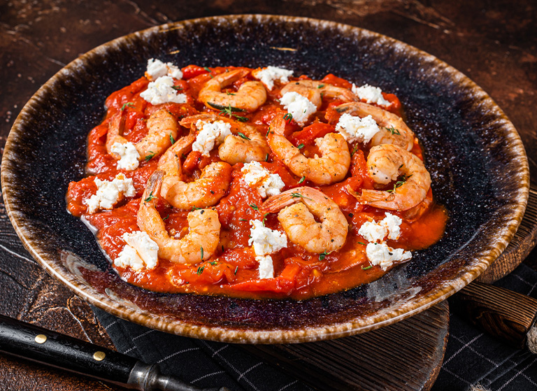 Saganaki Karides