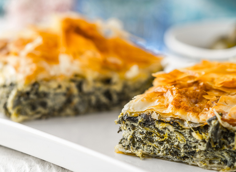 Spanakopita (Ispanaklı Börek)